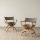 Henning Kjærnulf kurul, dining chair (pair)