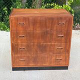 Commode scandinave vintage en teck