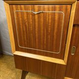 Mid-Century Retro Vintage Teak Cocktail Credenza / Sideboard by Beautility