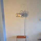 Vintage lamppost with tablet