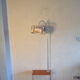 Vintage lamppost with tablet
