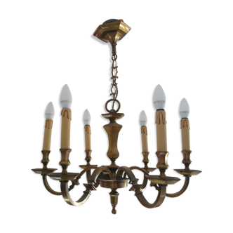 Bronze chandelier