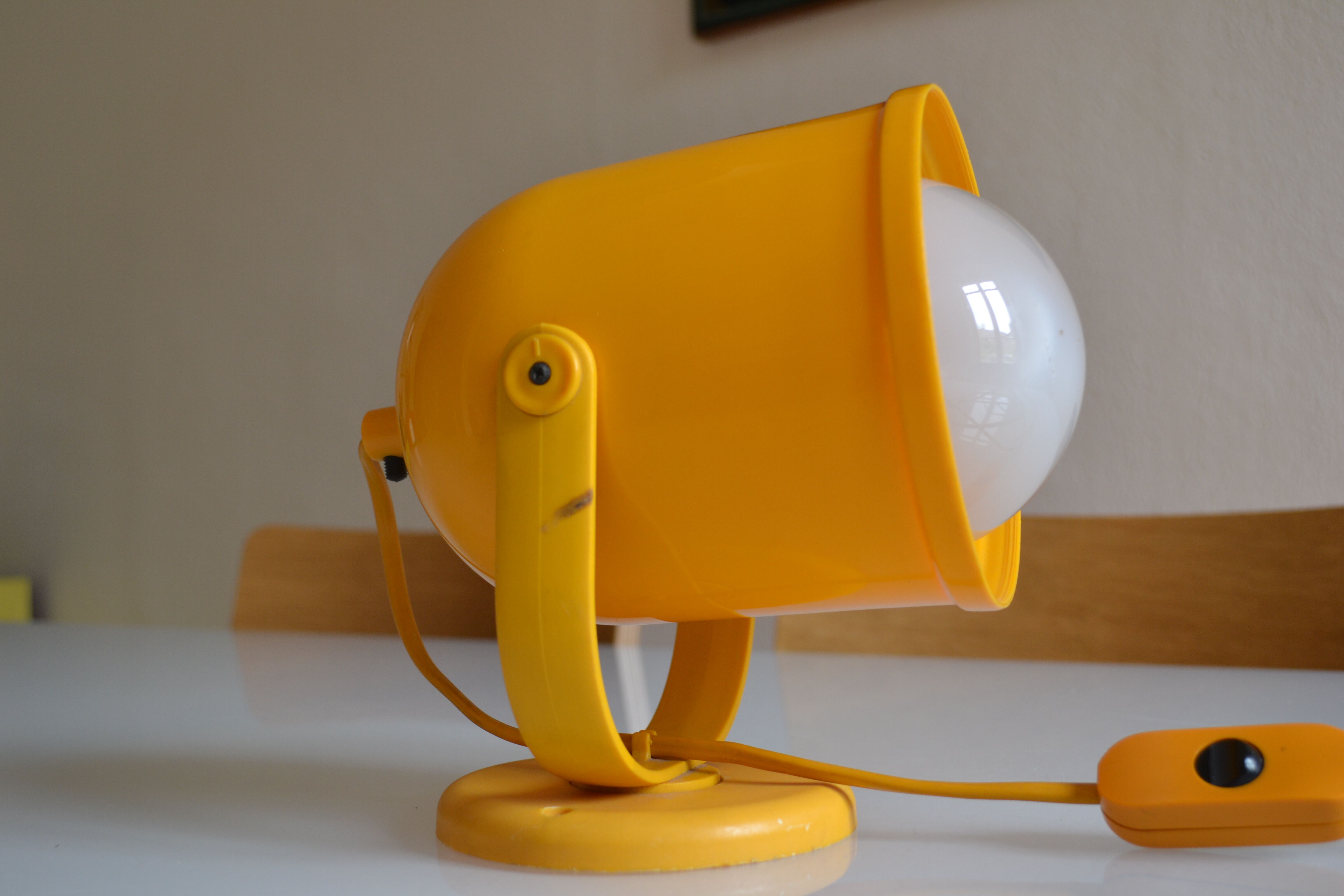 SPACE AGE ELENCO WALL LAMP SPOT LAMP, SWEDEN 1970's
