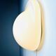 Tortue Opaline Glass Wall Lamp By Rodolfo Bonetto For Candle, Italy, 1970S