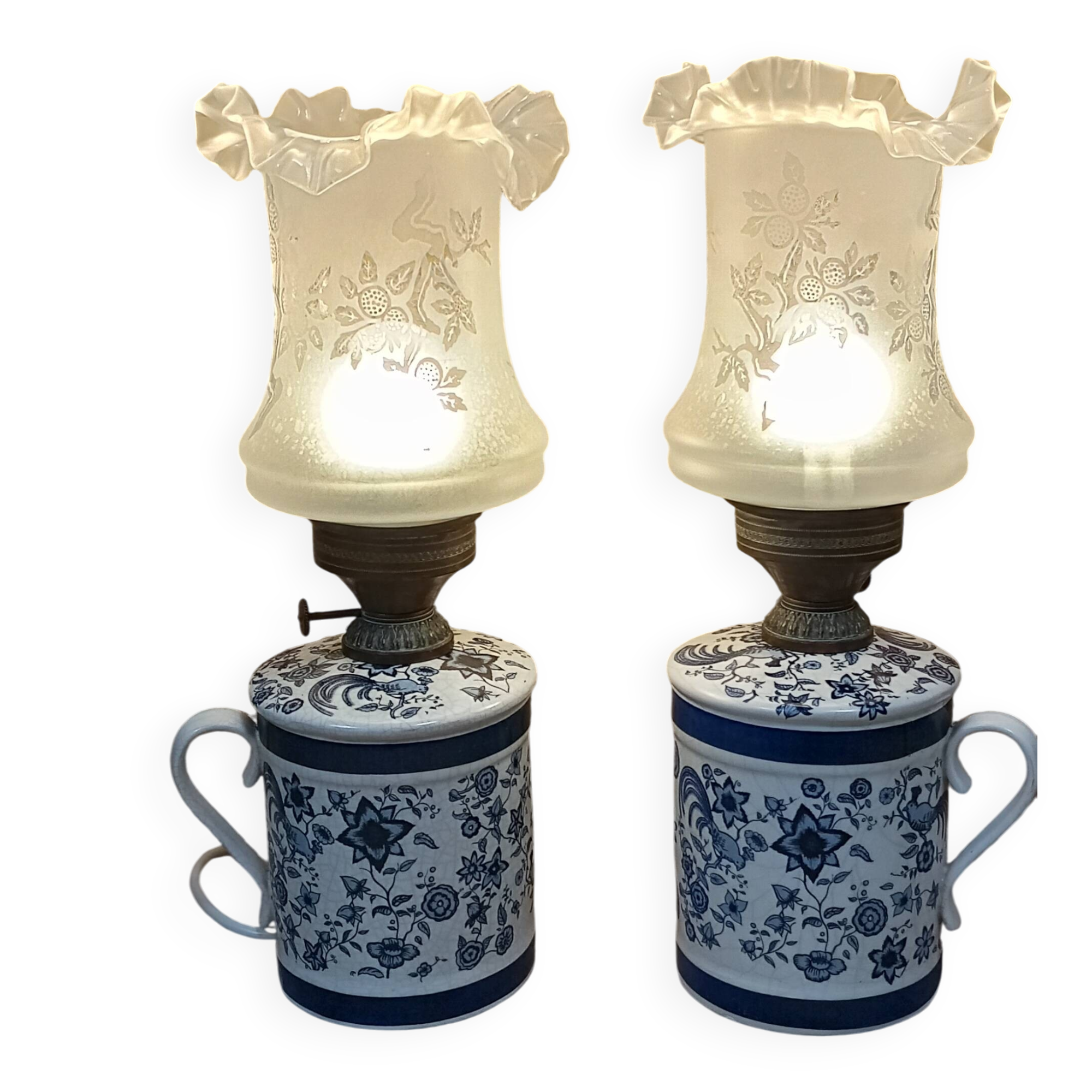 Pair of table lamps