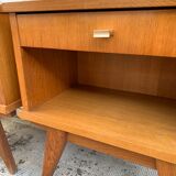 Pair of vintage bedsides