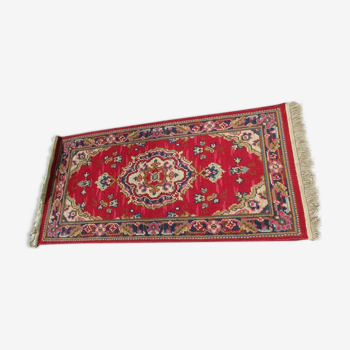 Tapis ancien coloré , 150 x 70 cm