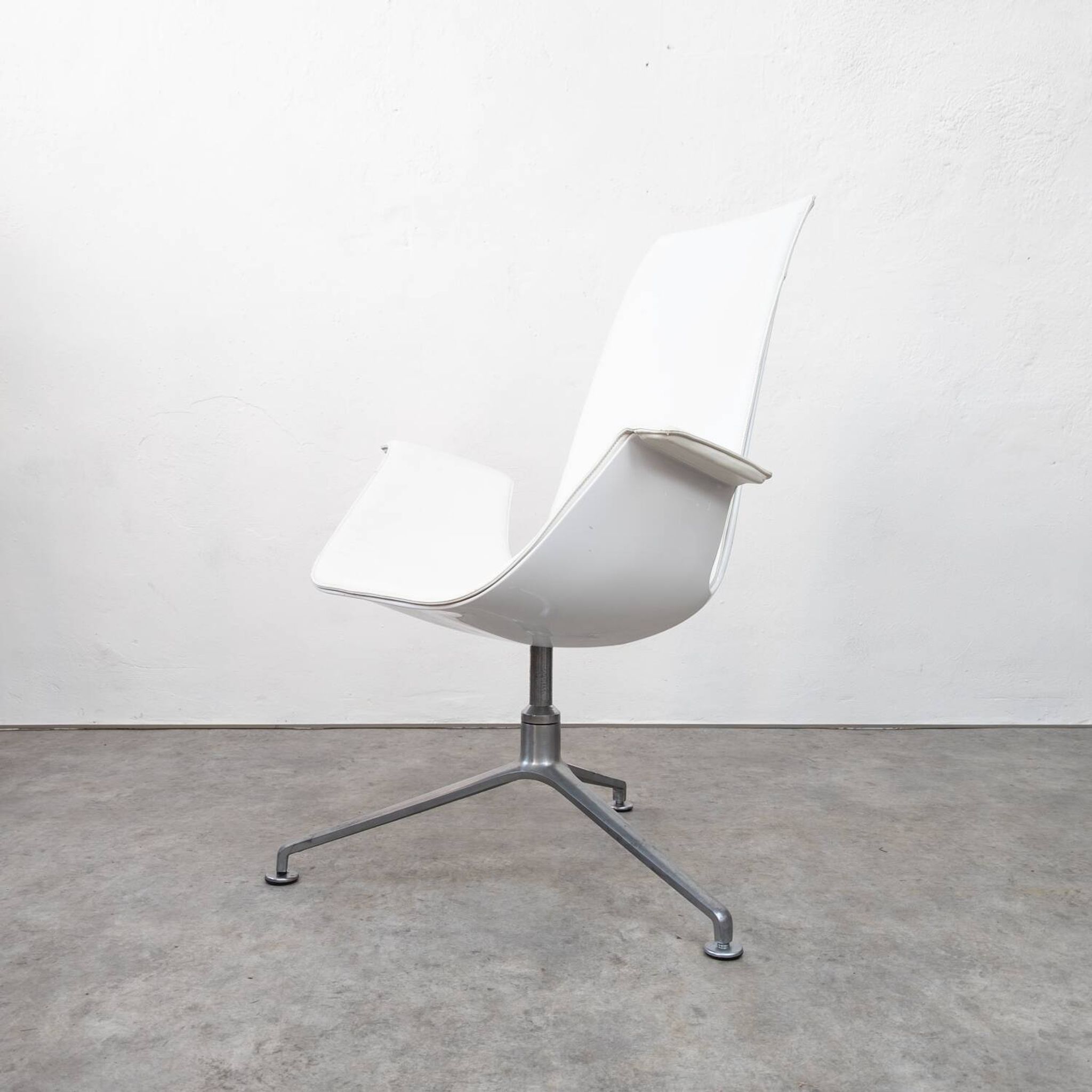 Chaise Tulipe vintage par Preben Fabricius & Jørgen Kastholm