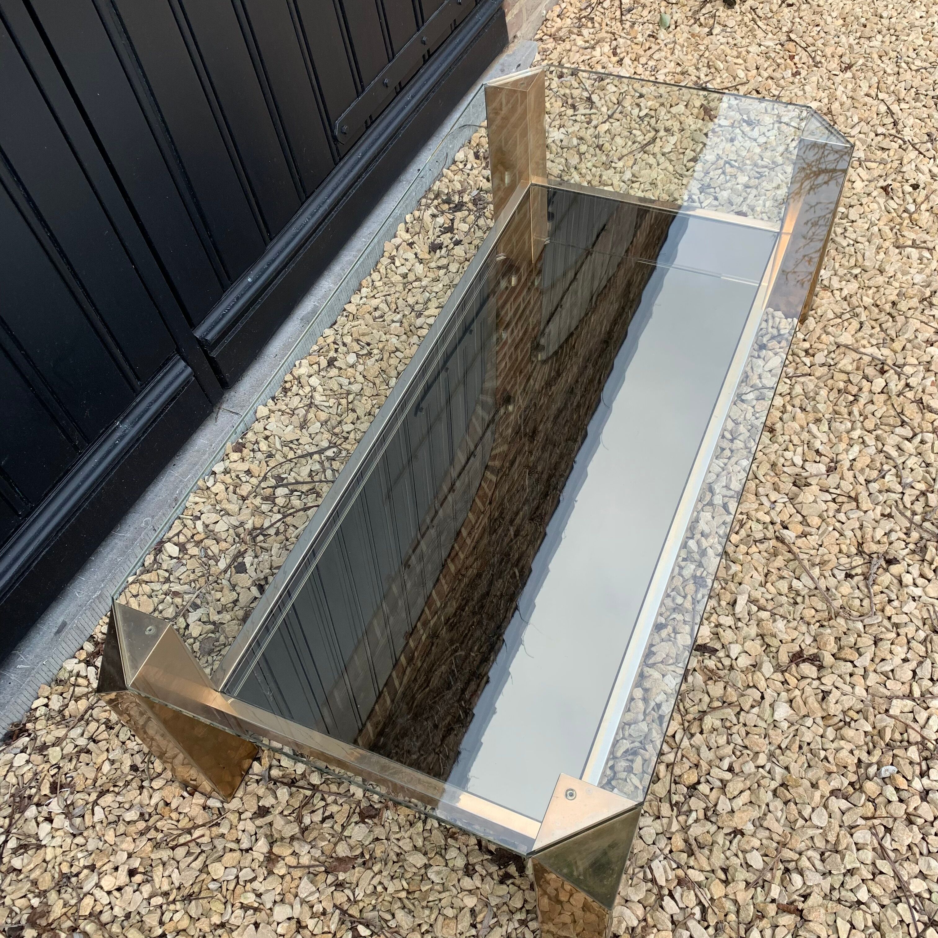 Table basse Belgo Chrome