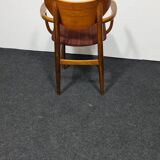 Chaise de café en bois vintage