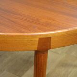 Danish 1960s Round/Oval Teak Table by Harry Ostergaard