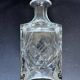 Saint Louis crystal whiskey decanter