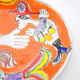 Vintage italian ceramic oval plate by Giovanni De Simone, 1960s