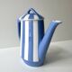 Small art deco coffee pot fox trott sarreguemines 1930s