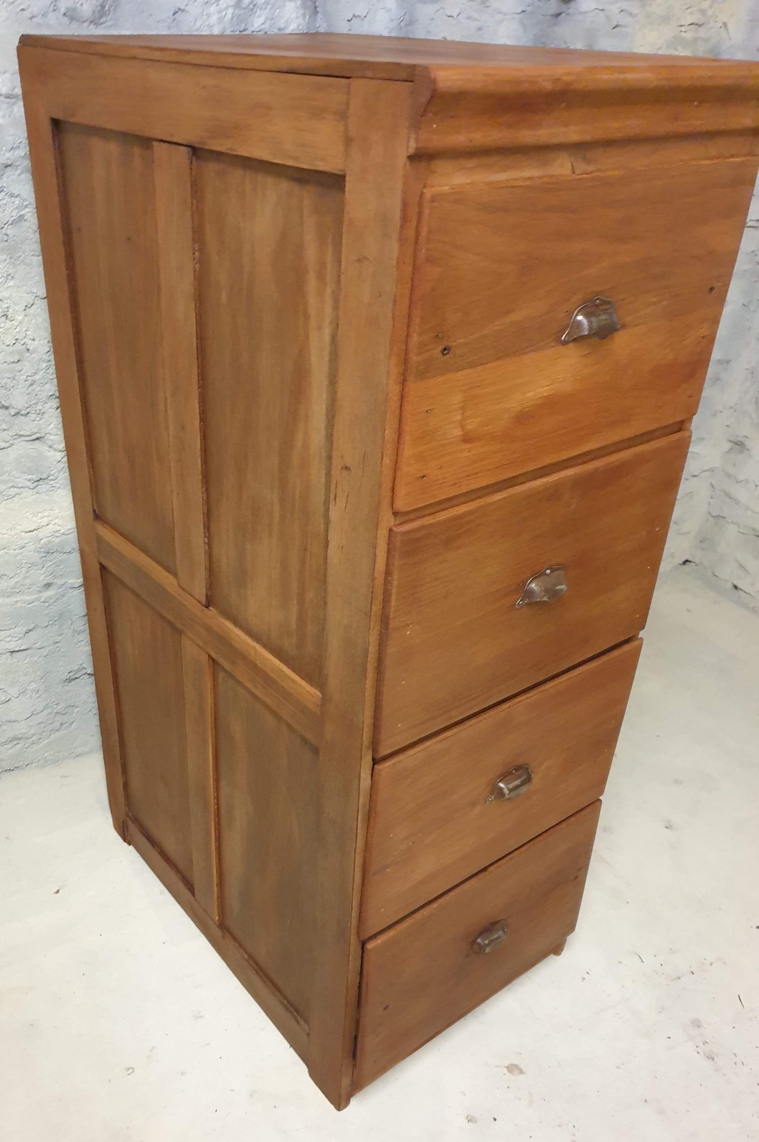 Old craft furniture, 4 drawers, circa 1920