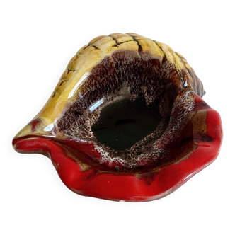Mid-Century Vallauris “Sea Shell” Vide-Poche / Catchall, France, 1950s