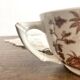 Polychrome ironstone teacup