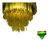 Contemporary Jacopo Foggini Mod Sneeze B Yellow Methacrylate Italian Chandelier