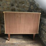Commode vintage pied compas