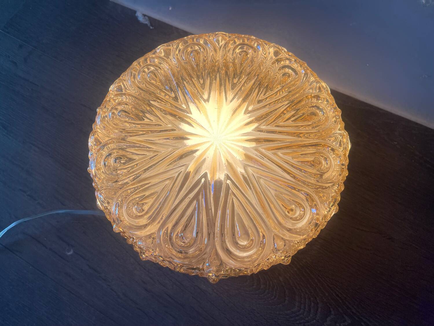 Crystal Glass Sconces Set of 2 /Wall lights by Staff Germany 1970’s