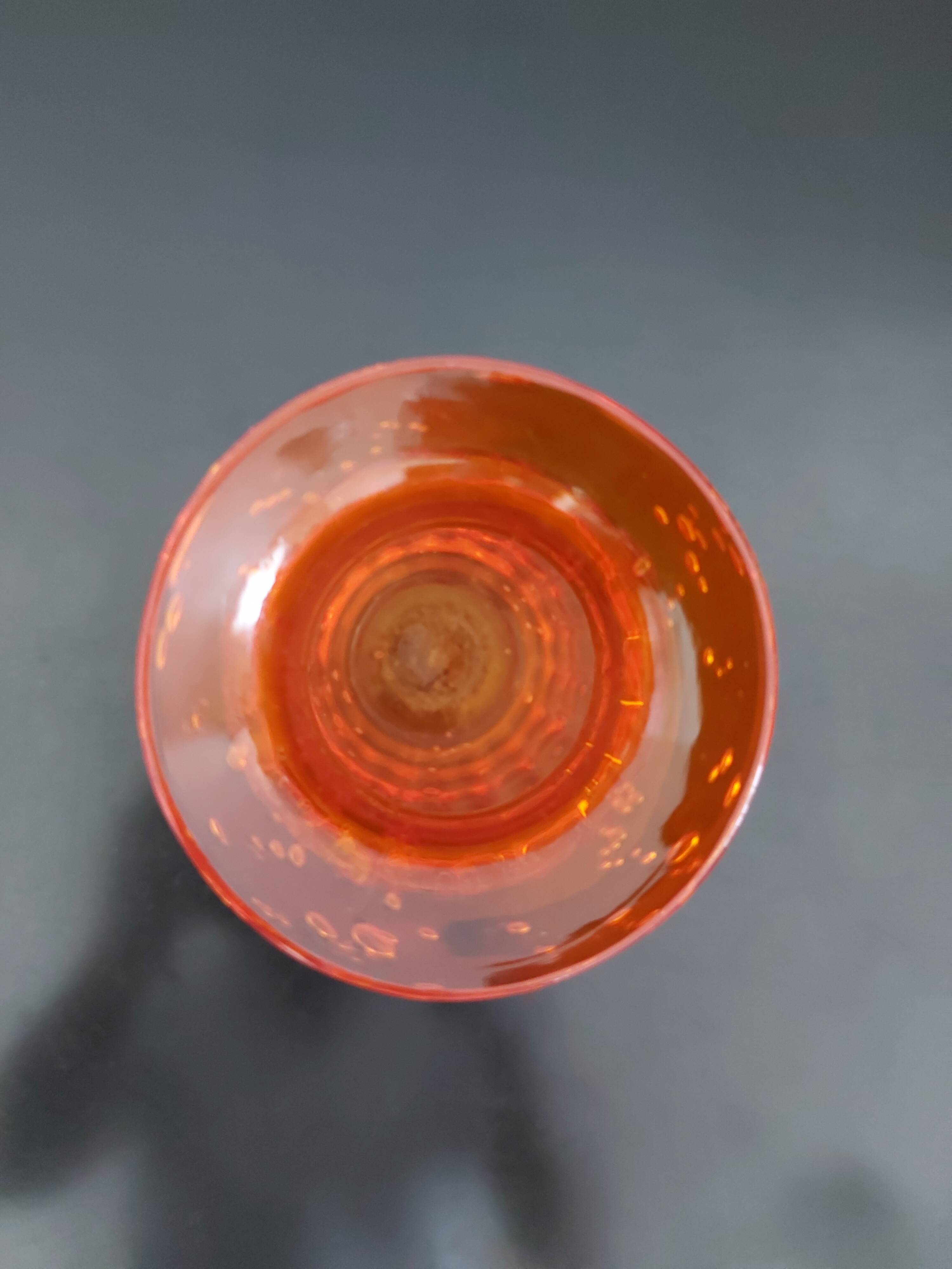 Blown glass vase
