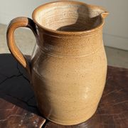 Large stoneware jug marked with pencil underneath H20 D11.