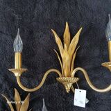 2 or 3 Charles Palmier bronze wall sconces