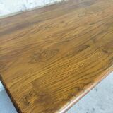 Solid wood farm table