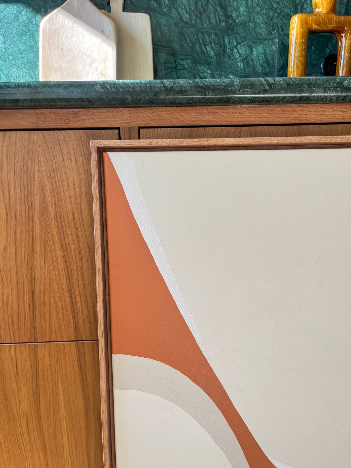 Terracotta relief painting