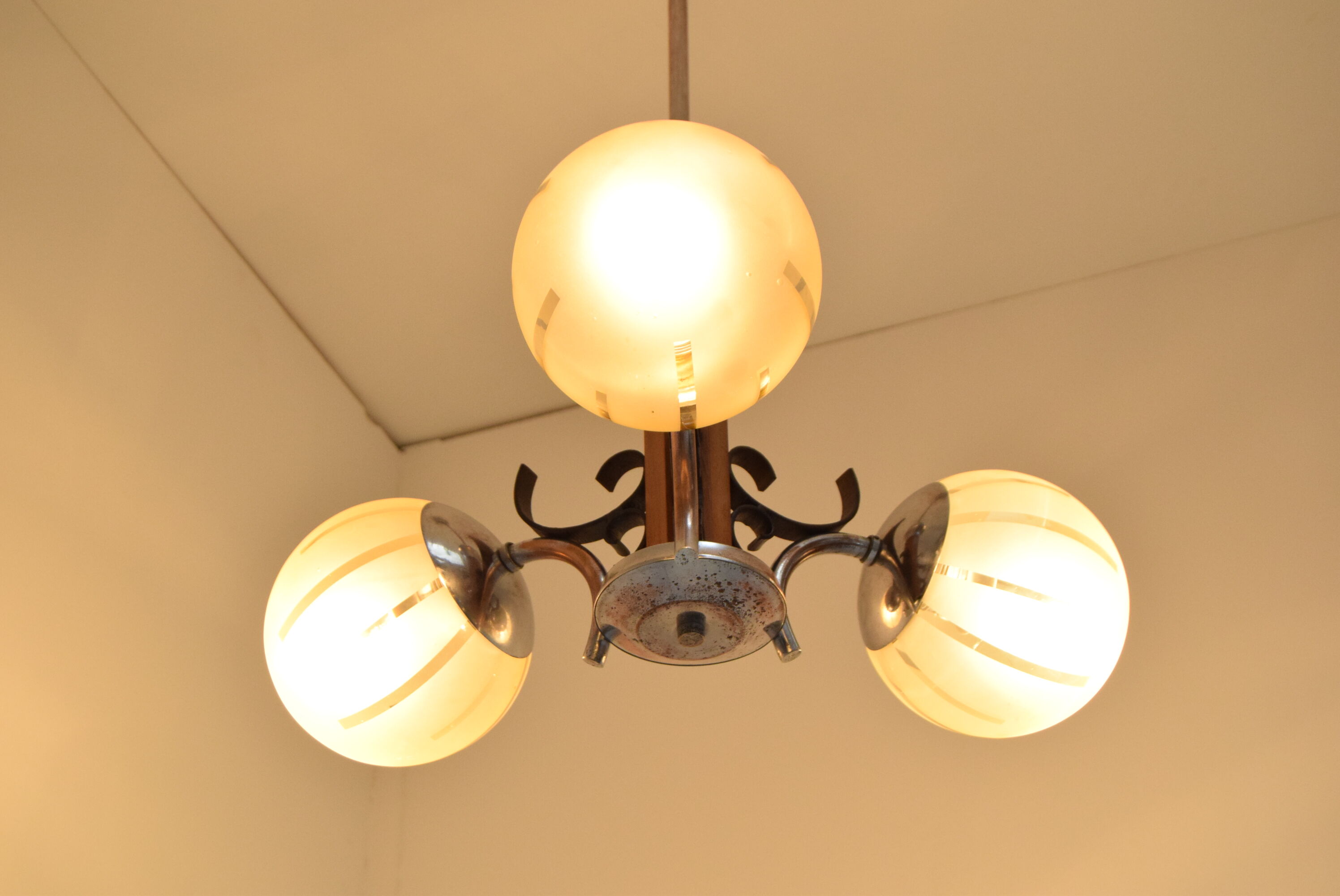 Art Deco Chandelier,1930's.