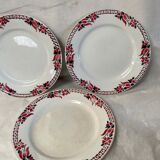 3 plates Saint Amand