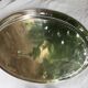 Silver Metal Liquor Service. tray and 6 cups