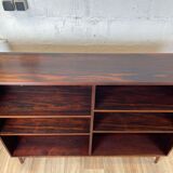 Vintage Scandinavian rosewood bookcase, 60s