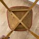 Chaise vintage rouge