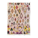 Moroccan bohemian Berber rug in multicoloured wool.