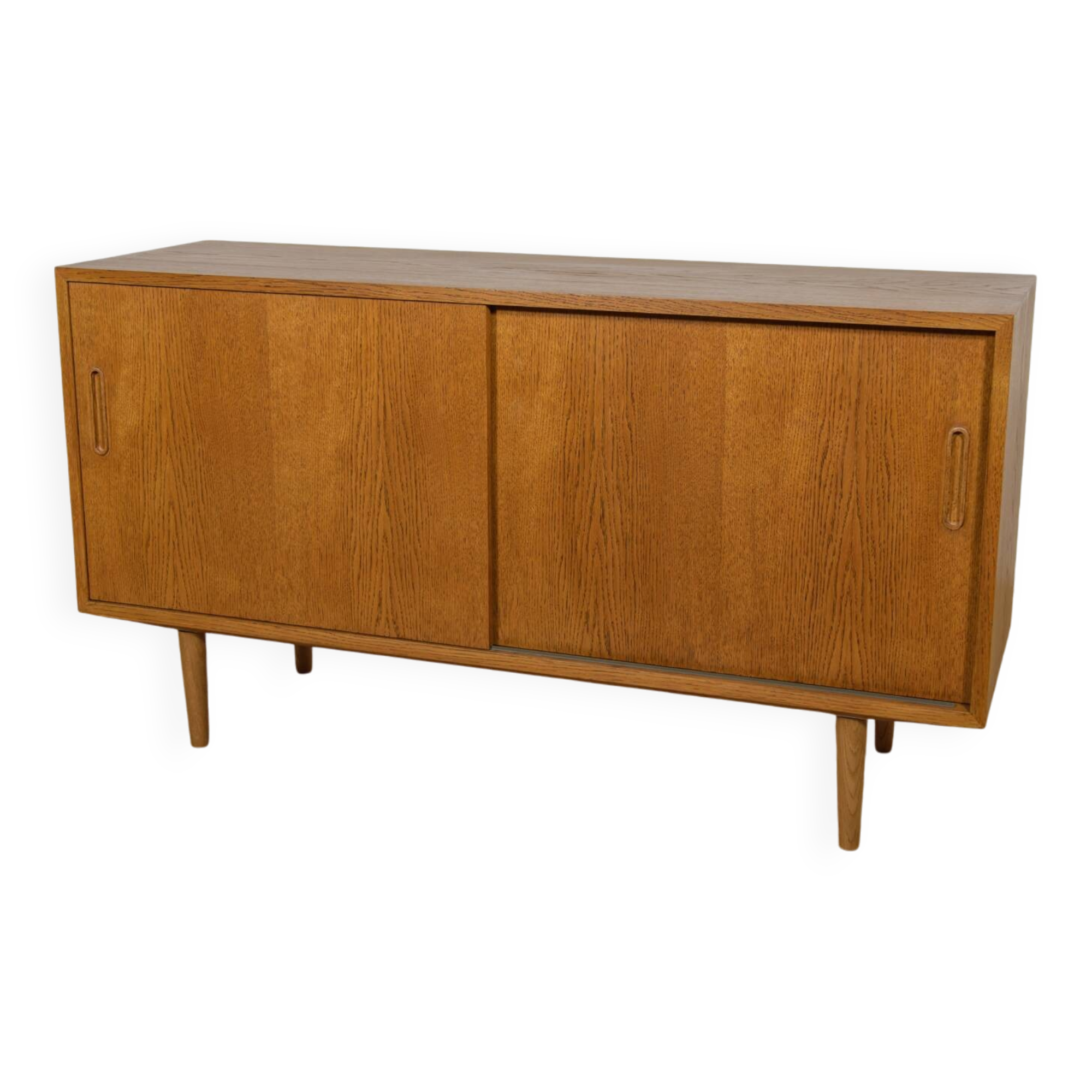Oak sideboard by P. Hundevad for Hundevad & Co, 1960s