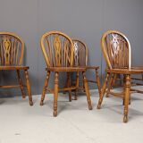 Set of 6 Vintage Ercol Dining Chairs, 1950's