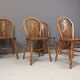 Set of 6 Vintage Ercol Dining Chairs, 1950's