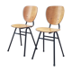 Paire de chaises vintage