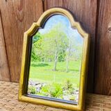 Old golden mirror