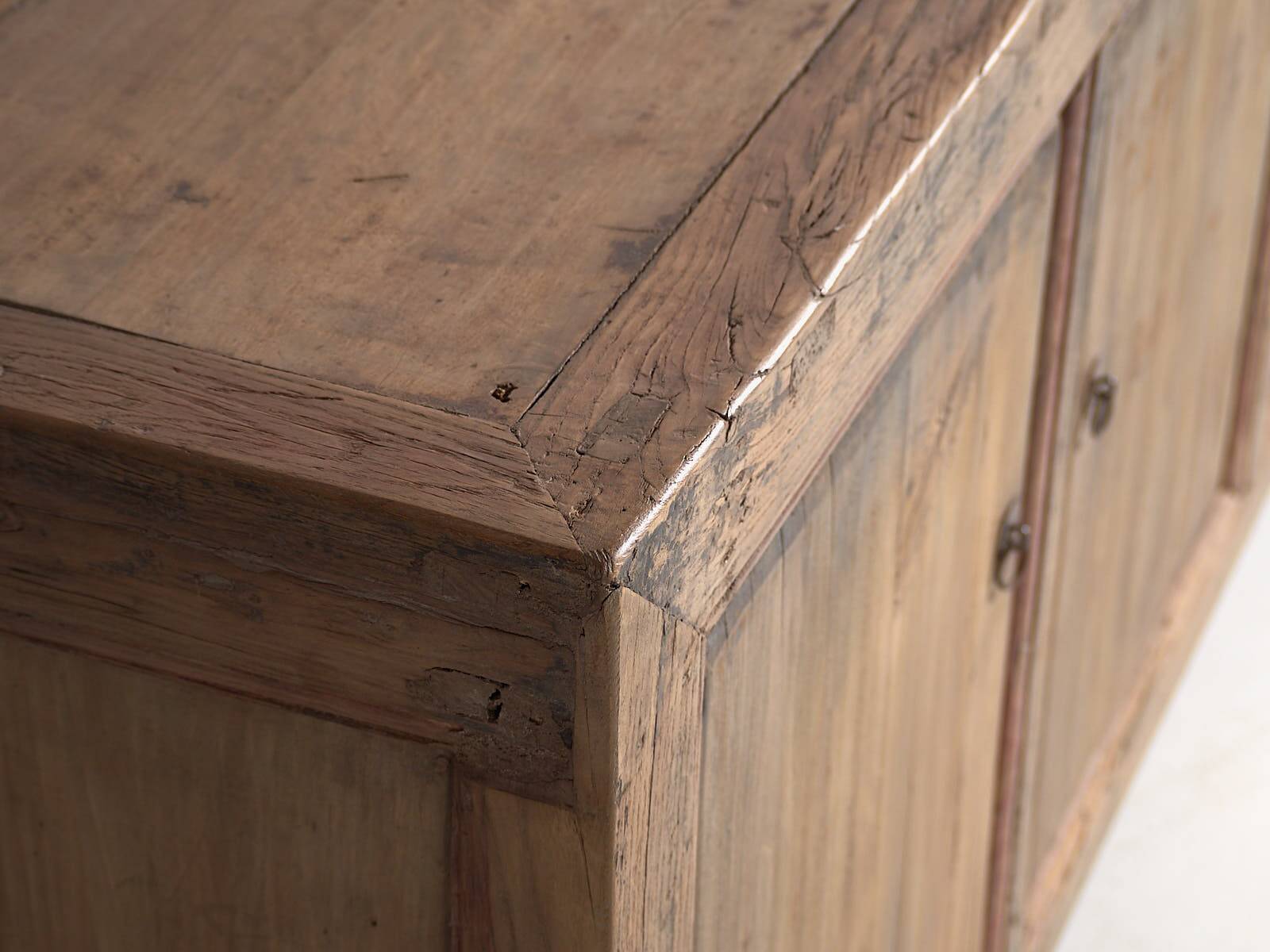 Antique oriental three-door sideboard (circa 1900)