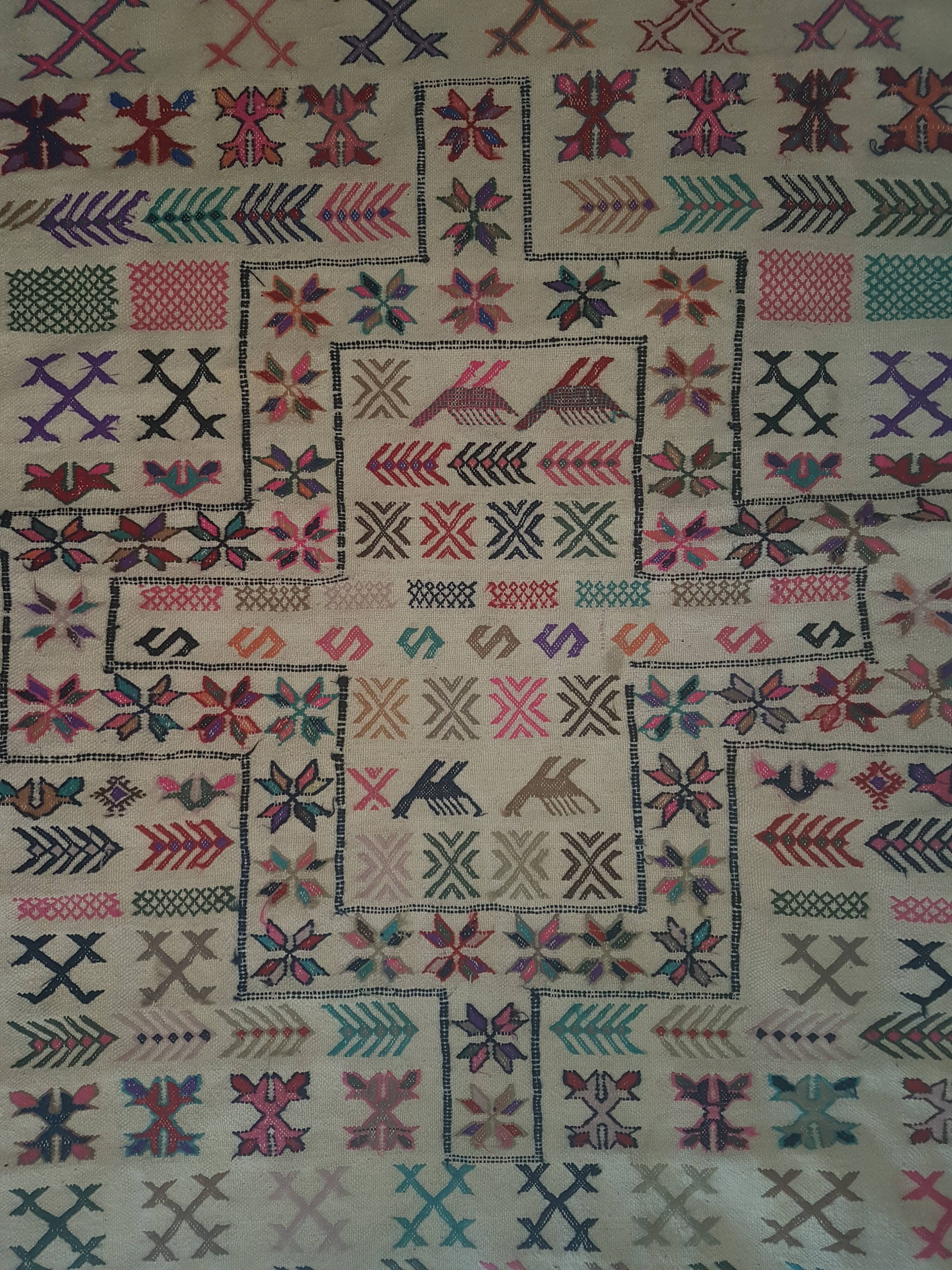 Persian kilim carpet 103x140cm, 100% wool