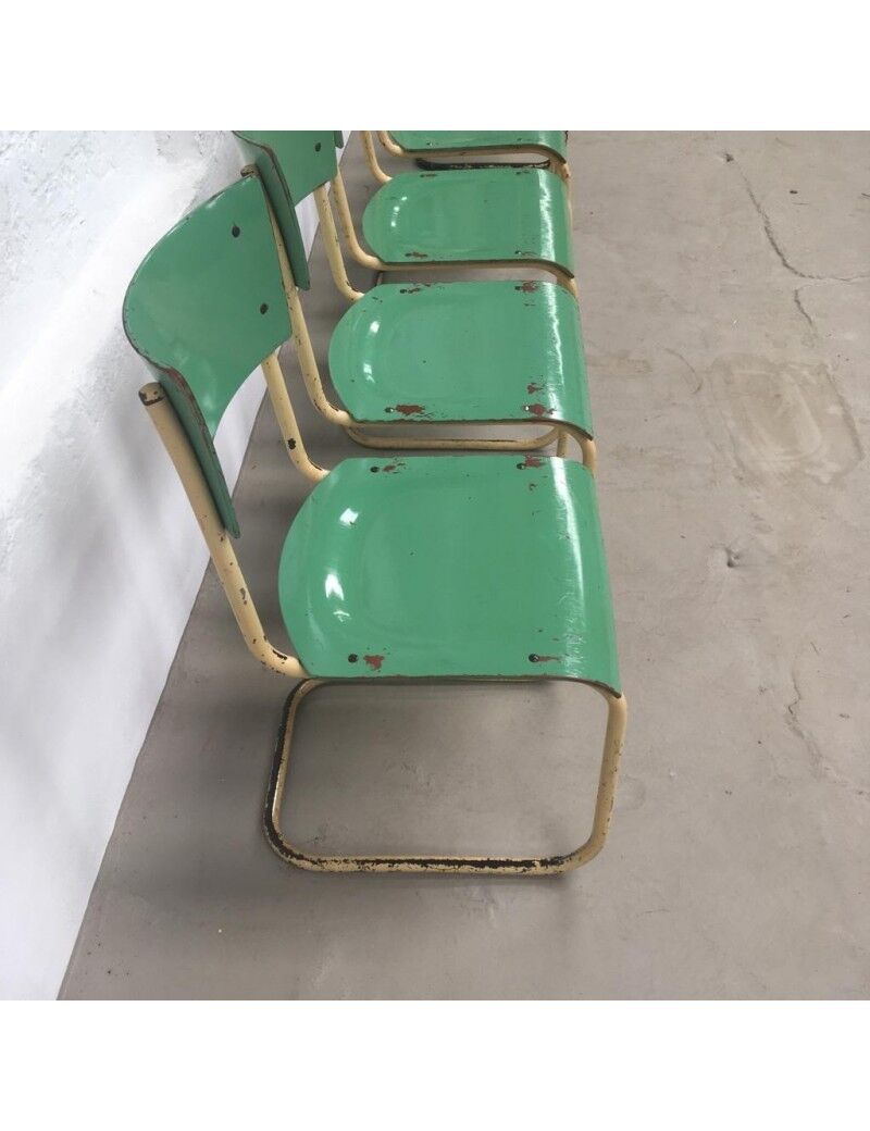 Vintage chair for kovona tubular steel 1960