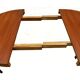 Scandinavian teak round dining table by Paris, tv furniture 1960