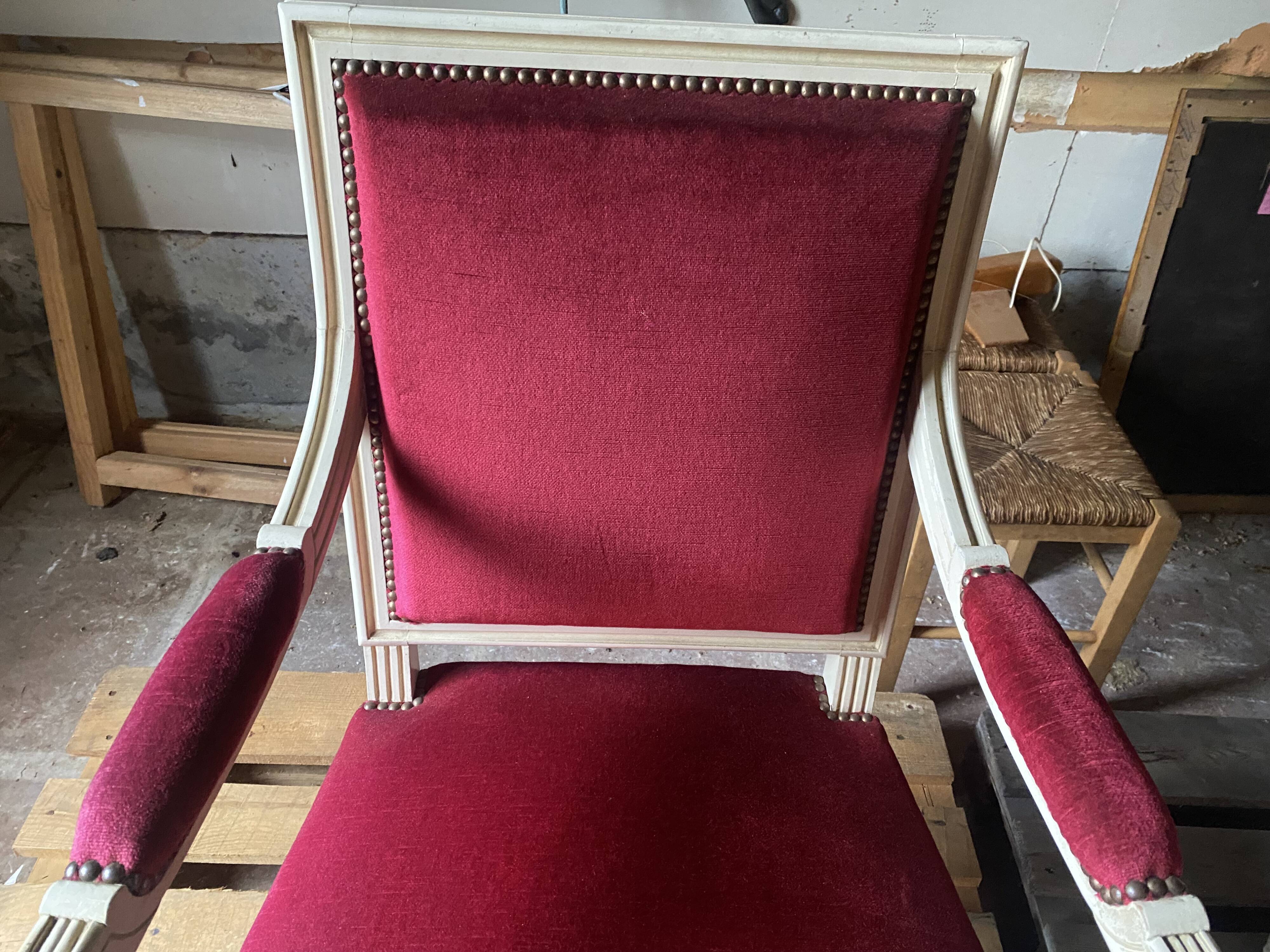 Louis xvi armchair