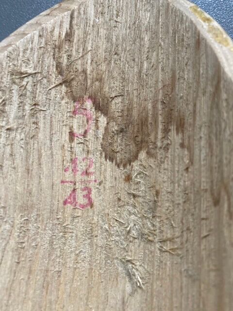 Set of 2 pairs of old shoe trees