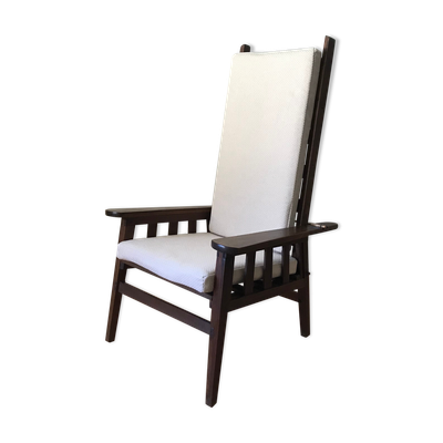 Fauteuil Morris Arts and Crafts vers 1930