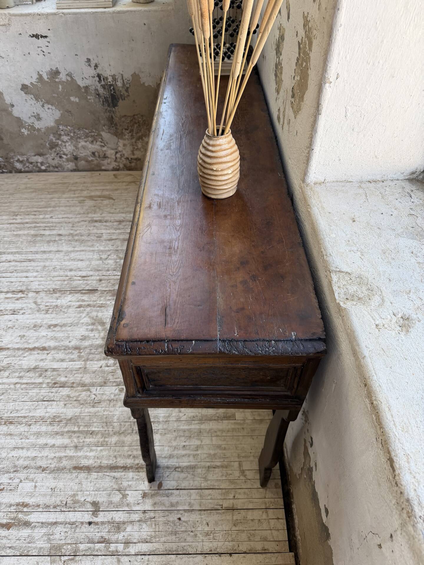 Console bois pin 1900
