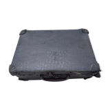 Old wood & leather suitcase