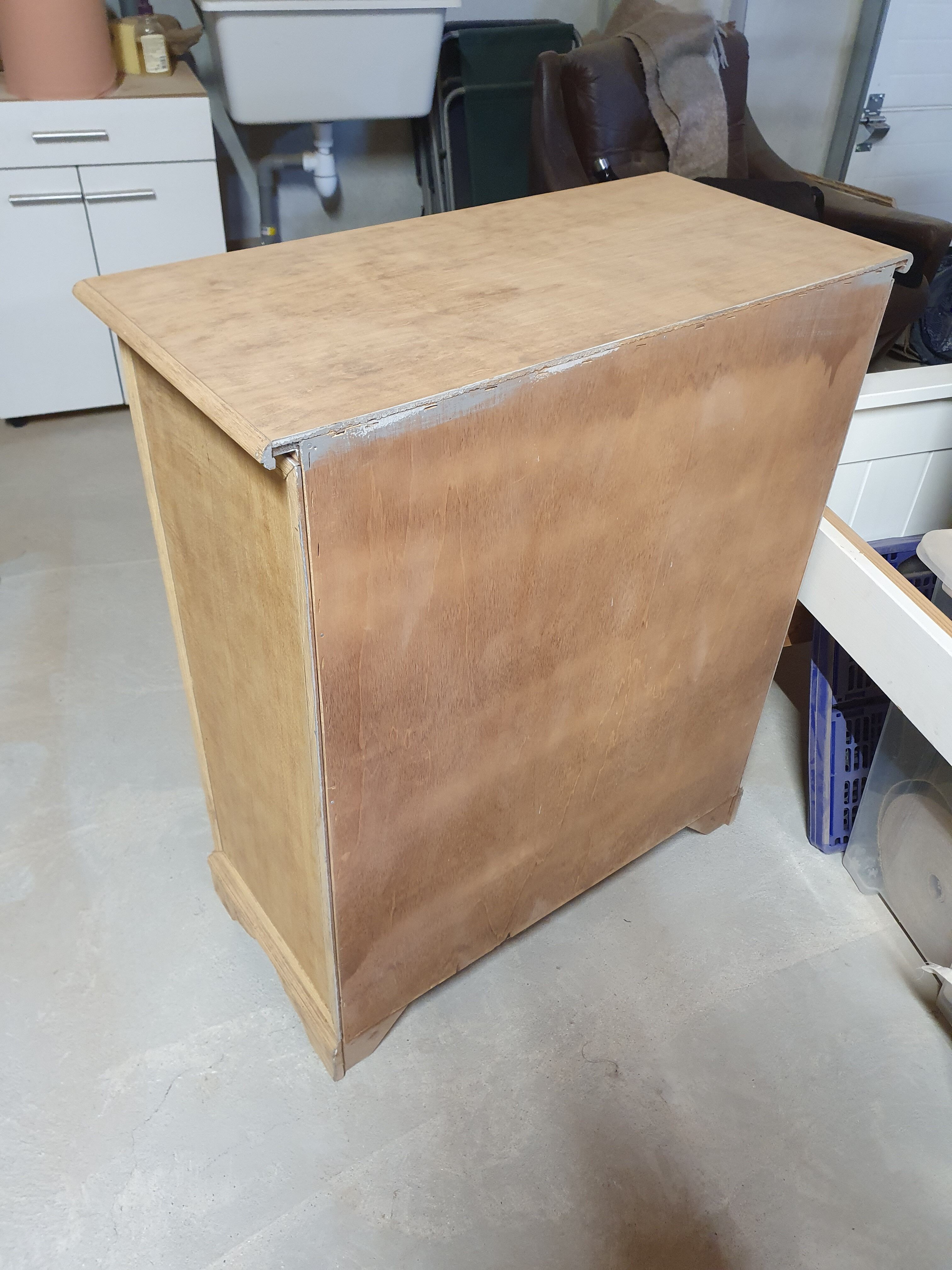 Old chest of drawers solid wood